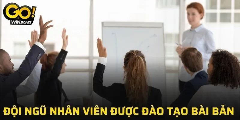 Đội ngũ nhân viên được đào tạo bài bản về an ninh